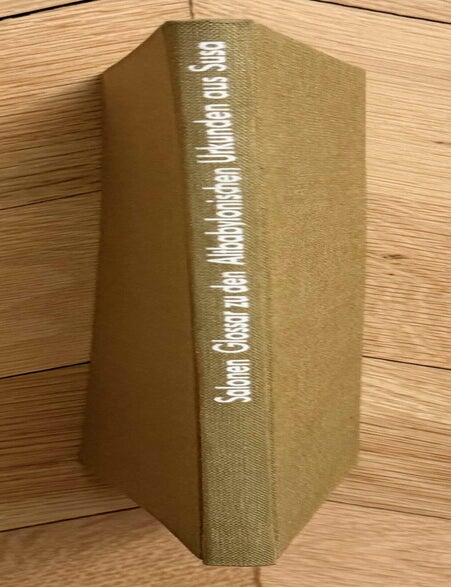 Item #M14883 Glossar zu den altbabylonischen Urkunden aus Susa. SALONEN Erkki.