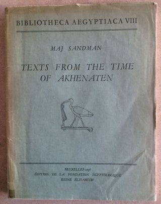 Item #M1489d Texts from the time of Akhenaten. SANDMAN Maj[newline]M1489d.jpg