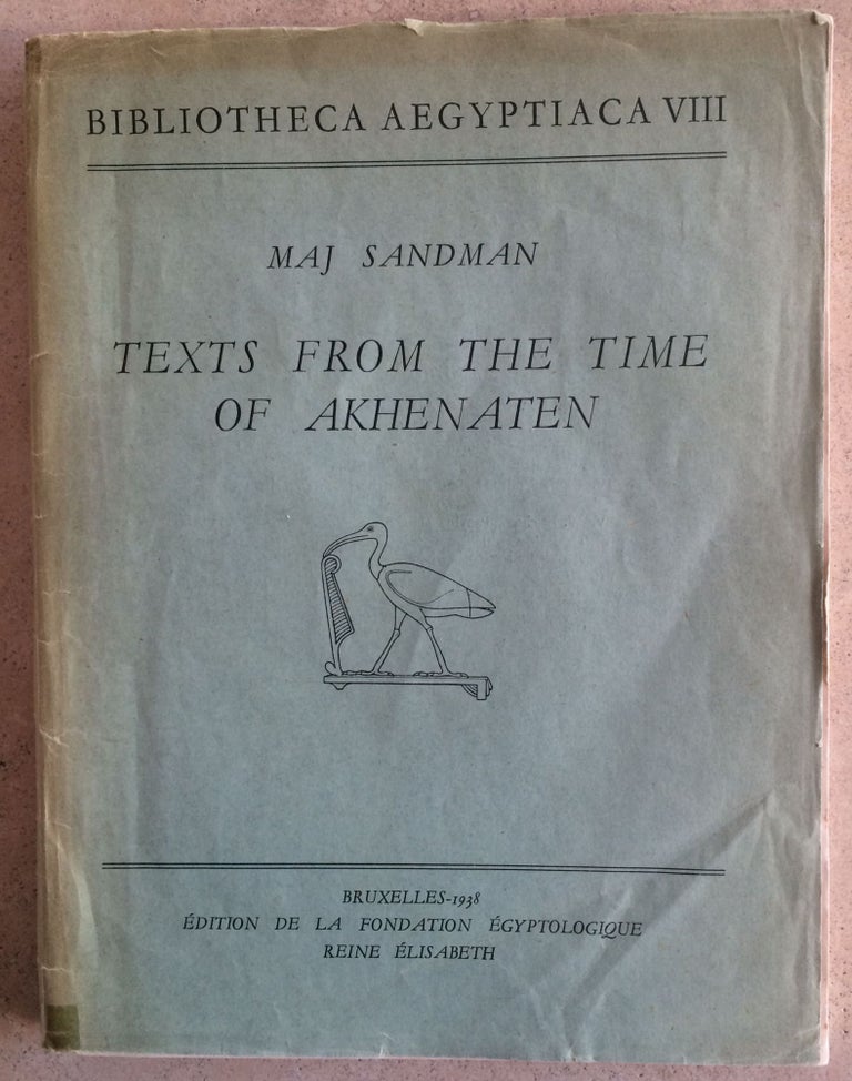 Item #M1489d Texts from the time of Akhenaten. SANDMAN Maj.[newline]M1489d.jpg