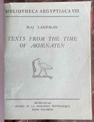 Texts from the time of Akhenaten[newline]M1489f-02.jpeg
