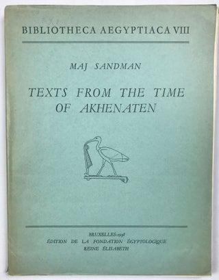 Item #M1489h Texts from the time of Akhenaten. SANDMAN Maj[newline]M1489h.jpg