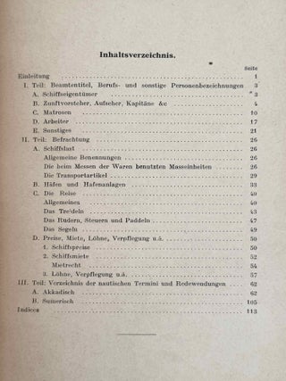 Nautica Babyloniaca. Eine lexikalische und kulturgeschichtliche Untersuchung.