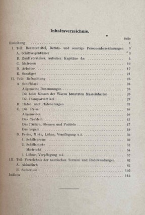 Nautica Babyloniaca. Eine lexikalische und kulturgeschichtliche Untersuchung.