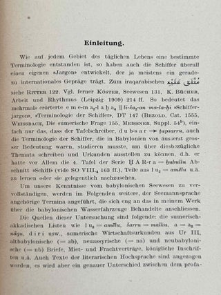 Nautica Babyloniaca. Eine lexikalische und kulturgeschichtliche Untersuchung.
