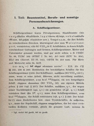 Nautica Babyloniaca. Eine lexikalische und kulturgeschichtliche Untersuchung.