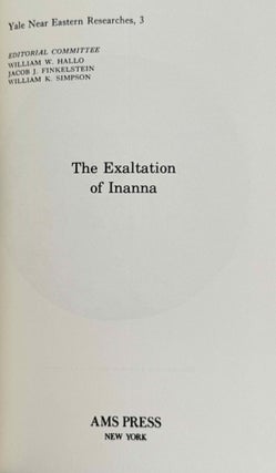 The exaltation of Inanna