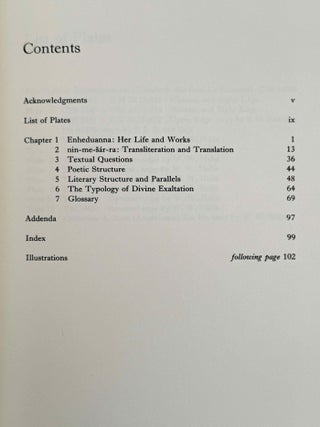 The exaltation of Inanna