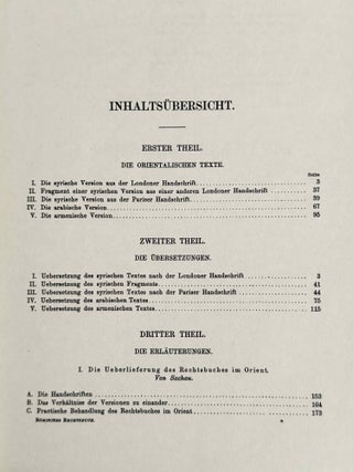 Syrisch-römisches Rechtsbuch aus dem fünften Jahrhundert