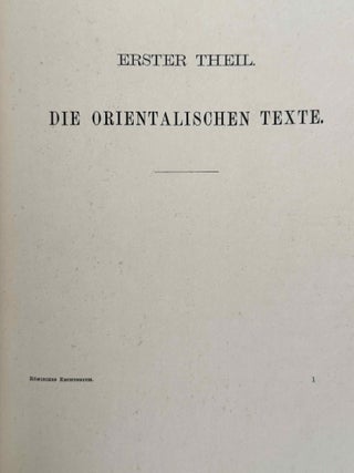 Syrisch-r&ouml;misches Rechtsbuch aus dem f&uuml;nften Jahrhundert