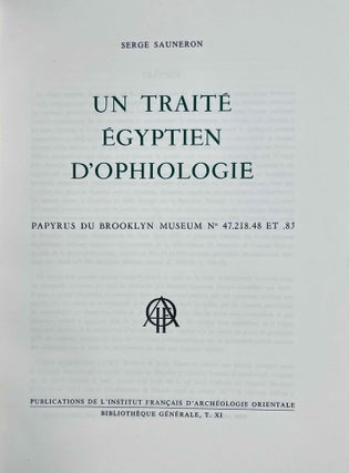 Un traité égyptien d'ophiologie[newline]M1495b-04.jpeg