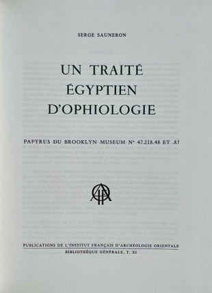 Un traité égyptien d'ophiologie[newline]M1495j-02.jpeg