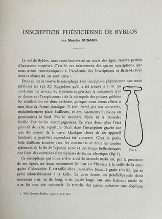 Inscription phénicienne de Byblos