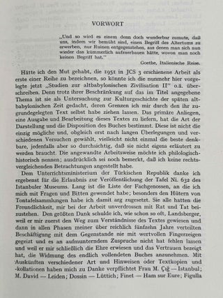 Ein Edikt des K&ouml;nigs Ammi-Saduqa von Babylon (XEROX)