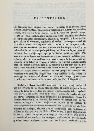 Estudios de cultura maya. Vol. XVII (1988).