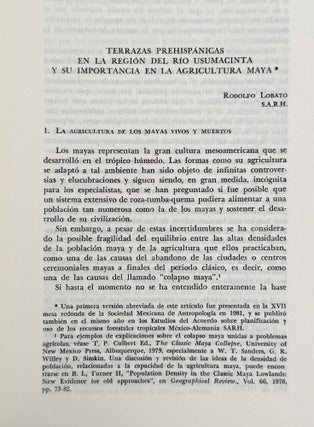 Estudios de cultura maya. Vol. XVII (1988).