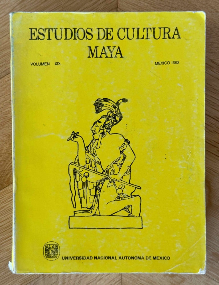 Item #M15014 Estudios de cultura maya. Vol. XIX (1922). AAE - Journal - Single issue.