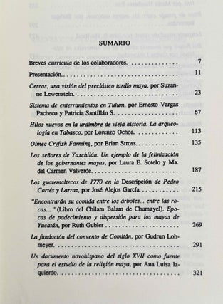 Estudios de cultura maya. Vol. XIX (1922).