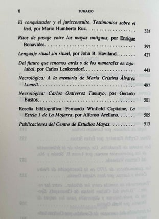 Estudios de cultura maya. Vol. XIX (1922).