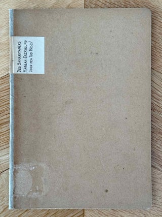 Item #M15019 Des Samaritaners Marqah Erz&auml;hlung &Uuml;ber Den Tod Moses. MUNK Esriel