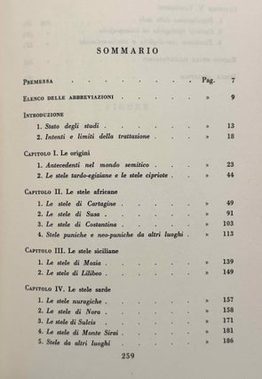 Le stele puniche