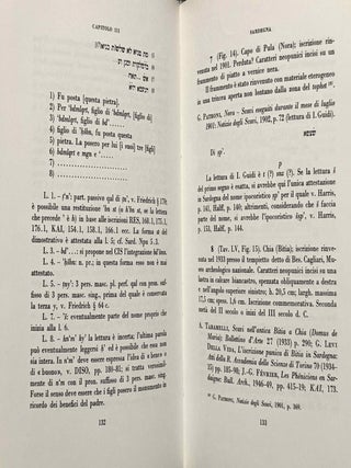 Le iscrizioni fenicie e puniche delle coloni in Occidente. Lavoro eseguito con contributo del C.N.R.