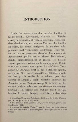 Le prisme S d'Assaraddon, roi d'Assyrie 681-668