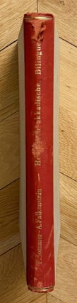 Item #M15040 Die hethitisch-akkadische bilingue des Hattusili I. (Labarna II.). SOMMER Ferdinand...