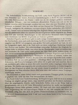 Die hethitisch-akkadische bilingue des Hattusili I. (Labarna II.)
