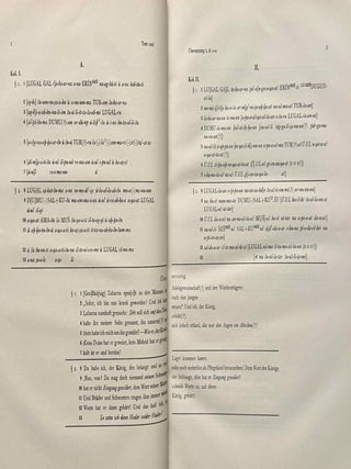 Die hethitisch-akkadische bilingue des Hattusili I. (Labarna II.)