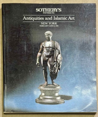Item #M15042 Sotheby's. Antiquities (Egyptian, Greek, Etruscan, Roman and Western Asiatic)...