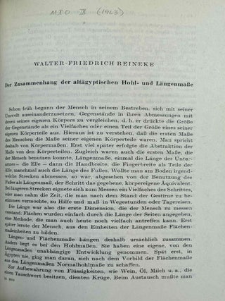 Mitteilungen des Instituts f&uuml;r Orientforschung, vol. 1 (1953) to 15 (1969). Set of 53 articles, which are all those related to EGYPT. Mostly in XEROX.