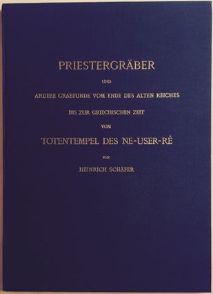 Item #M1509c Priestergräber und andere Grabfunde vom Ende des alten Reiches bis zur griechischen...