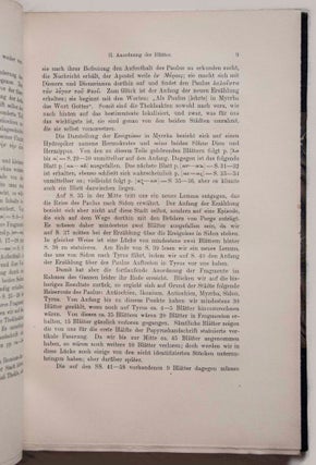 Acta Pauli aus der Heidelberger Koptischen Papyrushandschrift Nr. 1. Übersetzung, Untersuchungen und koptischer Text. Band I & II (complete set)[newline]M1526-04.jpg