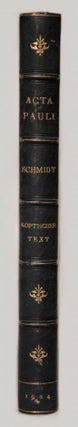Item #M1526 Acta Pauli aus der Heidelberger Koptischen Papyrushandschrift Nr. 1. Übersetzung,...[newline]M1526.jpg