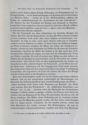 Das schöne Fest vom Wüstentale. Festbräuche einer Totenstadt.