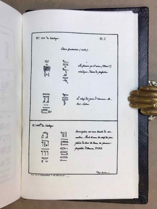 Les monuments &eacute;gyptiens de la biblioth&egrave;que nationale, cabinet des m&eacute;dailles et antiques[newline]M1536-03.jpeg