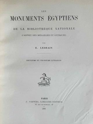 Les monuments &eacute;gyptiens de la Biblioth&egrave;que Nationale (cabinet des m&eacute;dailles et antiques)[newline]M1536a-04.jpeg