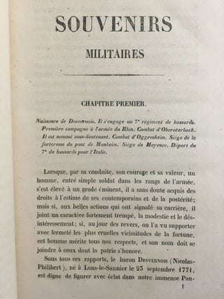 Souvenirs militaires du baron Desvernois[newline]M1557-04.jpg