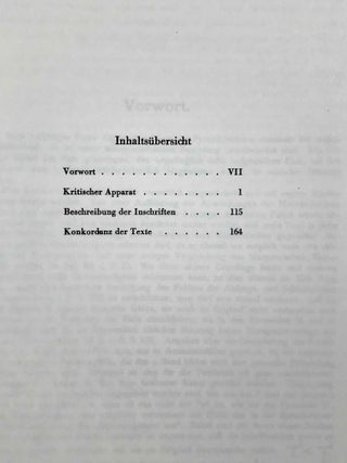 Die altägyptischen Pyramidentexte. Nach den Papierabdrücken und Photographien des Berliner Museums. Neu herausgegeben und erläutert. Band I (Spruch 1-468). Band II (Spruch 469-714). Band III: Kritischer Apparat. Beschreibung der Inschriften. Konkordanz der Texte. Band IV: Epigraphic (Spruch 213-229) (complete set)