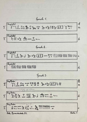 Die altägyptischen Pyramidentexte. JAMES HENRY BREASTED'S COPY. Nach den Papierabdrücken und Photographien des Berliner Museums. Neu herausgegeben und erläutert. Band I (Spruch 1-468). Band II (Spruch 469-714). Band III: Kritischer Apparat. Beschreibung der Inschriften. Konkordanz der Texte. Band IV: Epigraphic (Spruch 213-229) (complete set).