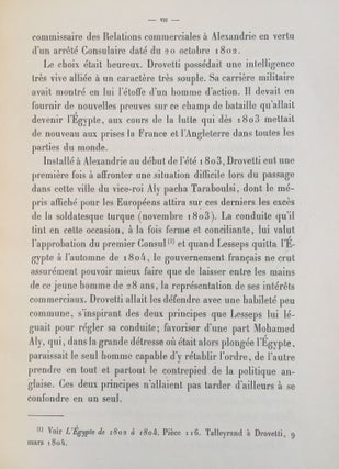 Mohamed Aly, Pacha du Caire (1805-1807). Correspondance des consuls de France en Egypte.[newline]M1561a-06.jpg