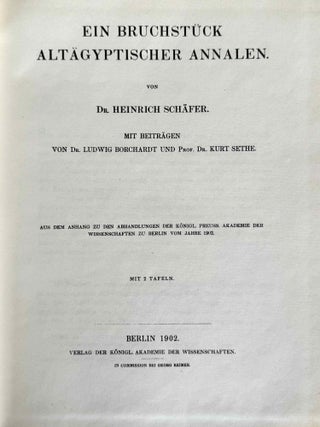 Leipziger und Berliner Akademieschriften (1902-1934)[newline]M1566b-04.jpeg