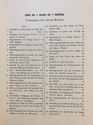 Urkunden (I) des alten Reiches. Heft 1-4 (complete)[newline]M1572c-02.jpg