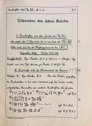 Urkunden (I) des alten Reiches. Heft 1-4 (complete)[newline]M1572c-08.jpg