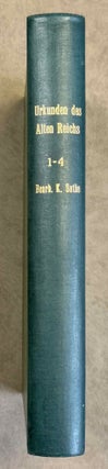 Item #M1572f Urkunden (I) des alten Reiches. Heft 1-4 (complete), partly XEROX. SETHE Kurt