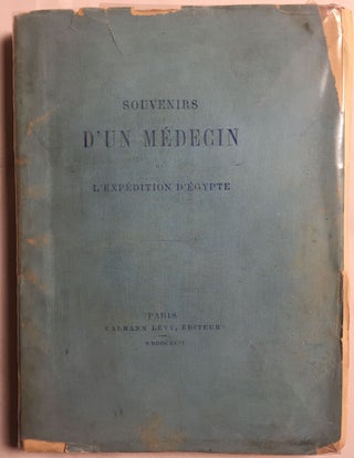 Item #M1580 Souvenirs d'un médecin de l'expédition d'Egypte. MALGAIGNE Dr[newline]M1580.jpg
