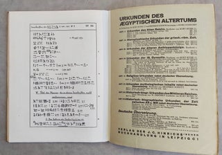 Urkunden (VII). Historisch-biographische Urkunden des mittleren Reiches I. Unter Mitwirkung von W. Erichsen.