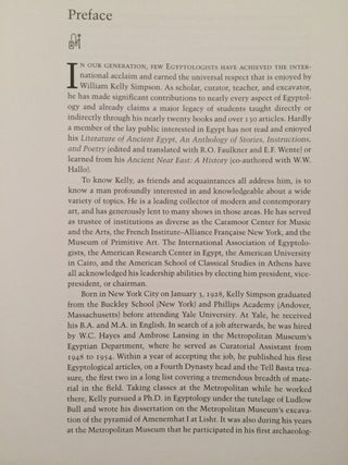 Festschrift William Kelly Simpson - Studies in honor of W.K. Simpson. Vol. I & II (complete set)[newline]M1595-10.jpg