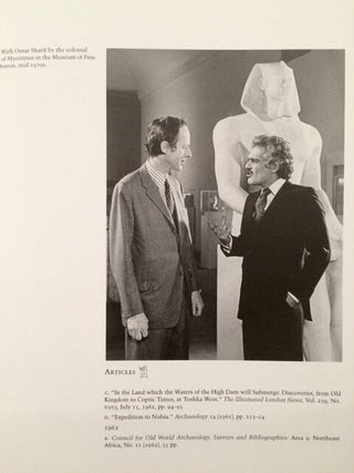 Festschrift William Kelly Simpson - Studies in honor of W.K. Simpson. Vol. I & II (complete set)