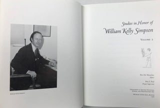 Festschrift William Kelly Simpson - Studies in honor of W.K. Simpson. Vol. I & II (complete set)[newline]M1595d-22.jpg
